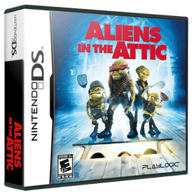 Aliens in the Attic - Box - 3D (North America) - 900x911