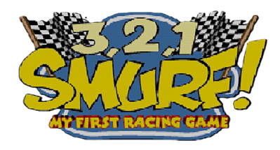 Smurf Racer! - Clear Logo (Europe) - 600x323