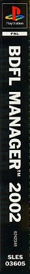 LMA Manager 2002 - Box - Spine (France) - 46x420