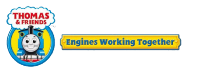 Thomas & Friends: Engines Working Together - Clear Logo (North America) - 960x352