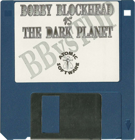 Bobby Blockhead vs the Dark Planet - Cart - Front (United Kingdom) - 1071x1106