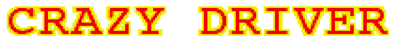Crazy Driver - Clear Logo (World) - 1453x154