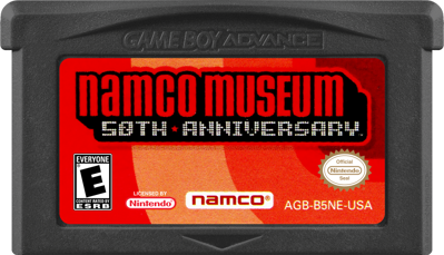 Namco Museum: 50th Anniversary - Cart - Front (North America) - 1000x574