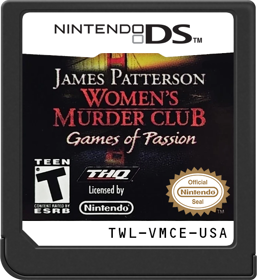 James Patterson: Women's Murder Club: Games of Passion - Cart - Front (North America) - 517x564