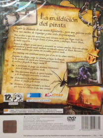 Pirates: Legend of the Black Buccaneer - Box - Back (Spain) - 1068x1436