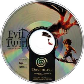 Evil Twin: Cyprien's Chronicles - Disc (North America) - 400x400