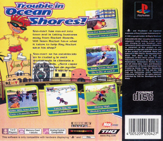 Nickelodeon Rocket Power: Team Rocket Rescue - Box - Back (Europe) - 1611x1394
