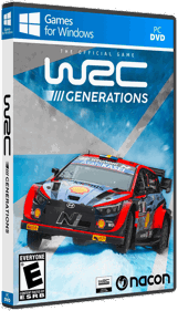 WRC Generations: The FIA WRC Official Game - Box - 3D (North America) - 459x800