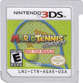 Mario Tennis Open - Cart - Front (North America) - 820x819