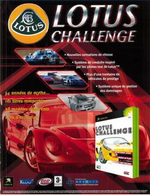 Motor Trend Presents: Lotus Challenge - Advertisement Flyer - Front (France) - 616x800