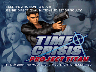 Time Crisis: Project Titan - Screenshot - Game Title (World) - 640x480