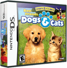 Paws & Claws: Best Friends: Dogs & Cats - Box - 3D (North America) - 867x878