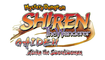 Fushigi no Dungeon: Fuurai no Shiren Gaiden: Onna Kenshi Asuka Kenzan! - Clear Logo (World) - 1605x919