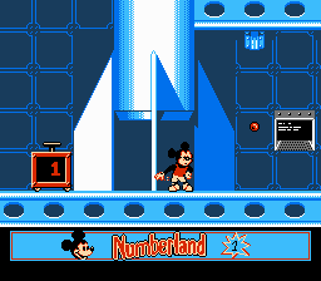 Mickey's Adventure in Numberland - Screenshot - Gameplay (North America) - 256x224