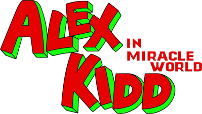 Alex Kidd in Miracle World - Clear Logo (Europe) - 2076x1176