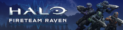 Halo: Fireteam Raven - Arcade - Marquee (World) - 7200x1800