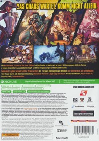 Borderlands 2: Game of the Year Edition - Box - Back (Germany) - 903x1279