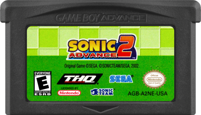 Sonic Advance 2 - Cart - Front (North America) - 1000x574