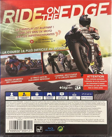 TT Isle of Man: Ride on the Edge - Box - Back (France) - 1003x1230