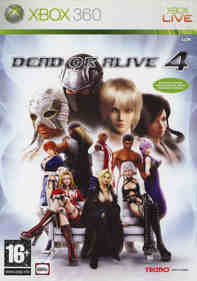 Dead or Alive 4 - Box - Front (Europe) - 6059x8631