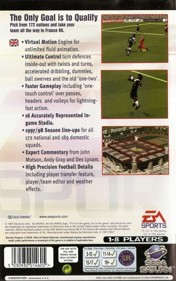 FIFA: Road to World Cup 98 - Box - Back (Europe) - 465x742