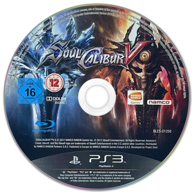 SoulCalibur V - Disc (Europe) - 1440x1440