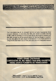 Cosmic Crisis - Box - Back (North America) - 1503x2167