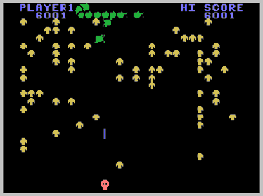 Centipede - Screenshot - Gameplay (North America) - 256x192