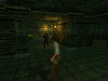 Indiana Jones and the Emperor's Tomb - Screenshot - Gameplay (World) - 640x480