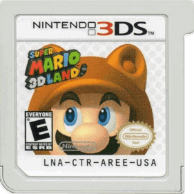 Super Mario 3D Land - Cart - Front (North America) - 540x540