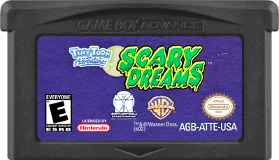 Tiny Toon Adventures: Scary Dreams - Cart - Front (North America) - 1000x574