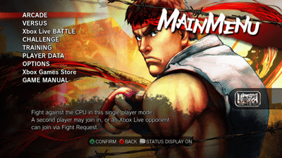 Ultra Street Fighter IV - Screenshot - Game Select (North America) - 1280x720