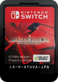 Melty Blood: Type Lumina - Cart - Front (Japan) - 879x1249