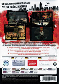 Freedom Fighters - Box - Back (Germany) - 718x1024