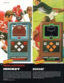 Mattel Electronics: Soccer - Advertisement Flyer - Front (North America) - 640x822