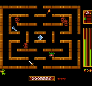Jester - Screenshot - Gameplay (North America) - 256x240