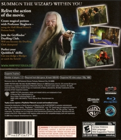 Harry Potter and the Half-Blood Prince - Box - Back (North America) - 640x736