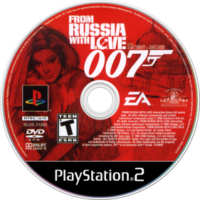007: From Russia with Love - Disc (North America) - 1280x1280
