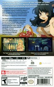 Momodora: Moonlit Farewell - Box - Back (North America) - 498x800