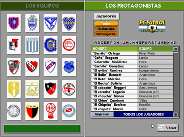 PC Fútbol Argentina: Apertura '95 - Screenshot - Gameplay (Spain) - 1920x1440