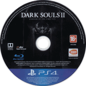 Dark Souls II: Scholar of the First Sin - Disc (Russia) - 765x764
