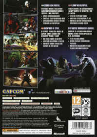 Marvel vs. Capcom 3: Fate of Two Worlds - Box - Back (Europe) - 6102x8597
