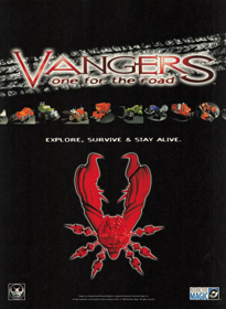 Vangers - Advertisement Flyer - Front (United Kingdom) - 1610x2200