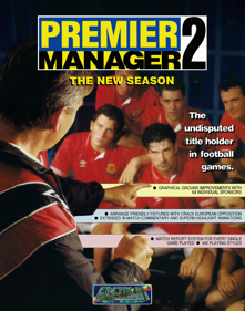 Premier Manager 2: The New Season - Box - Front - Reconstructed (Europe) - 2363x3000