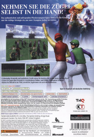 Champion Jockey: G1 Jockey & Gallop Racer - Box - Back (Germany) - 600x868
