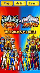Ninja Sentai Hurricanger & Hyakujuu Sentai Gaoranger Chou Sentai Super Battle - Screenshot - Game Title (North America) - 768x1376