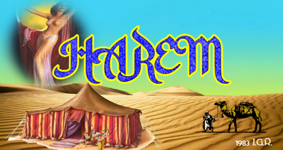 Harem - Arcade - Marquee (World) - 2500x1324