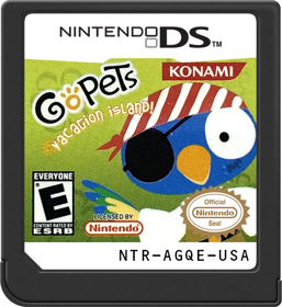 GoPets: Vacation Island! - Cart - Front (North America) - 517x564
