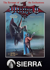 Ultima II: The Revenge of the Enchantress - Box - Front - Reconstructed (North America) - 1797x2500