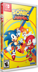 Sonic Mania - Box - 3D (North America) - 895x1672